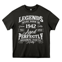 Asphalt legends were born in 1942 year of birth birthday t shirt Heavy Core Tee - linhVisuals