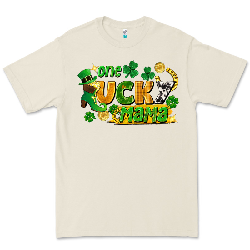 One Lucky Mama Premium Tee by FaDigitalArtStudio | Teevron