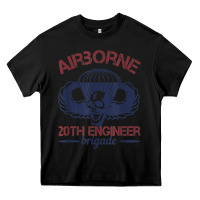 Black the engineers of 20th brigade t shirt Heavy Core Tee - linhVisuals