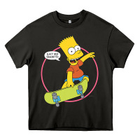 Asphalt the simpsons bart simpson eat my shorts premium t shirt Heavy Core Tee - linhVisuals