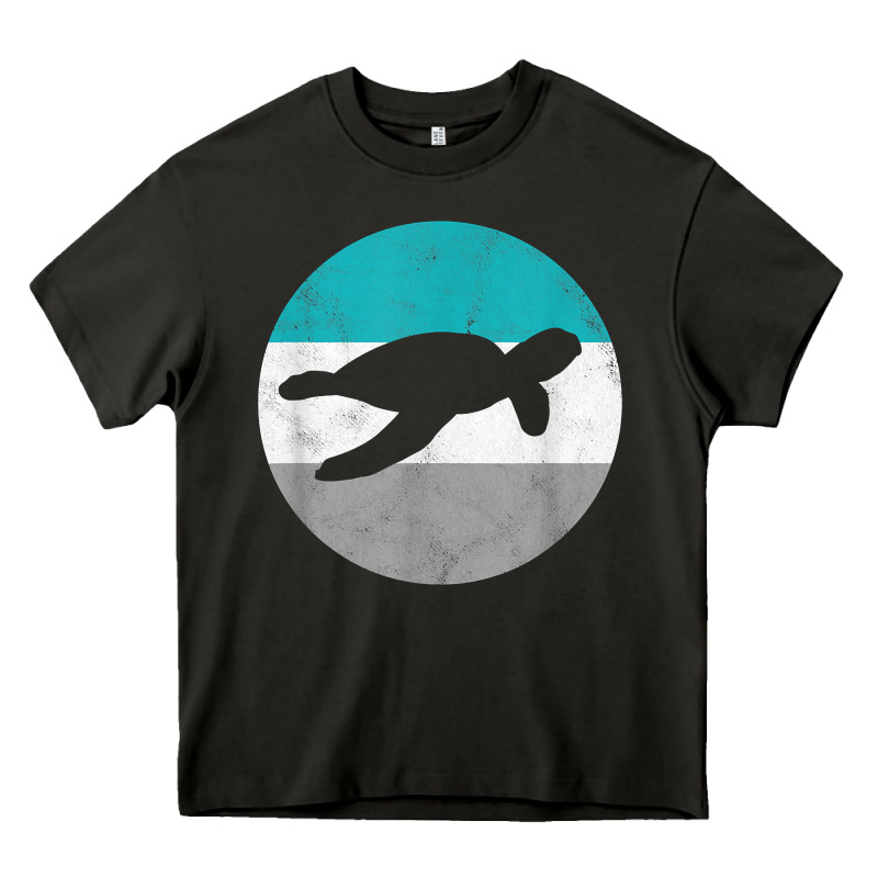 Sea Turtle Retro Gift For Men Or Boys T Shirt Heavy Core Tee by linhVisuals | Teevron