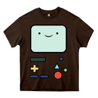 Chocolate Brown bmo   adventure time Heavy Core Tee - linhVisuals
