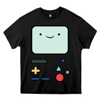 Black bmo   adventure time Heavy Core Tee - linhVisuals