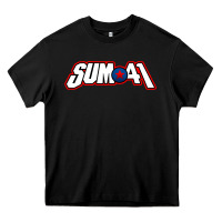 Black Artwork SUM41 Heavy Core Tee - linhVisuals
