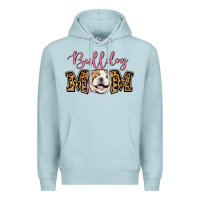 Blue Mist Bulldog Mom Premium Hoodie - Jasminsmagicworld