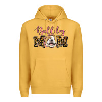 Mustard Bulldog Mom Premium Hoodie - Jasminsmagicworld