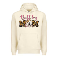 Sandshell Bulldog Mom Premium Hoodie - Jasminsmagicworld