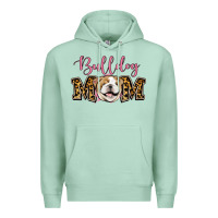 Seafoam Bulldog Mom Premium Hoodie - Jasminsmagicworld