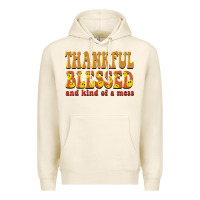 Tofu thankful blessed and kind of a mess Premium Hoodie - BarkalooDesign