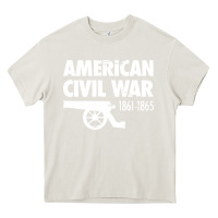 Cream american civil war reenactor historical Heavy Core Tee - linhVisuals