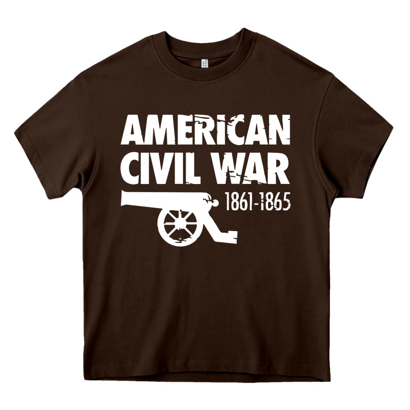 American Civil War Reenactor Historical Heavy Core Tee by linhVisuals | Teevron