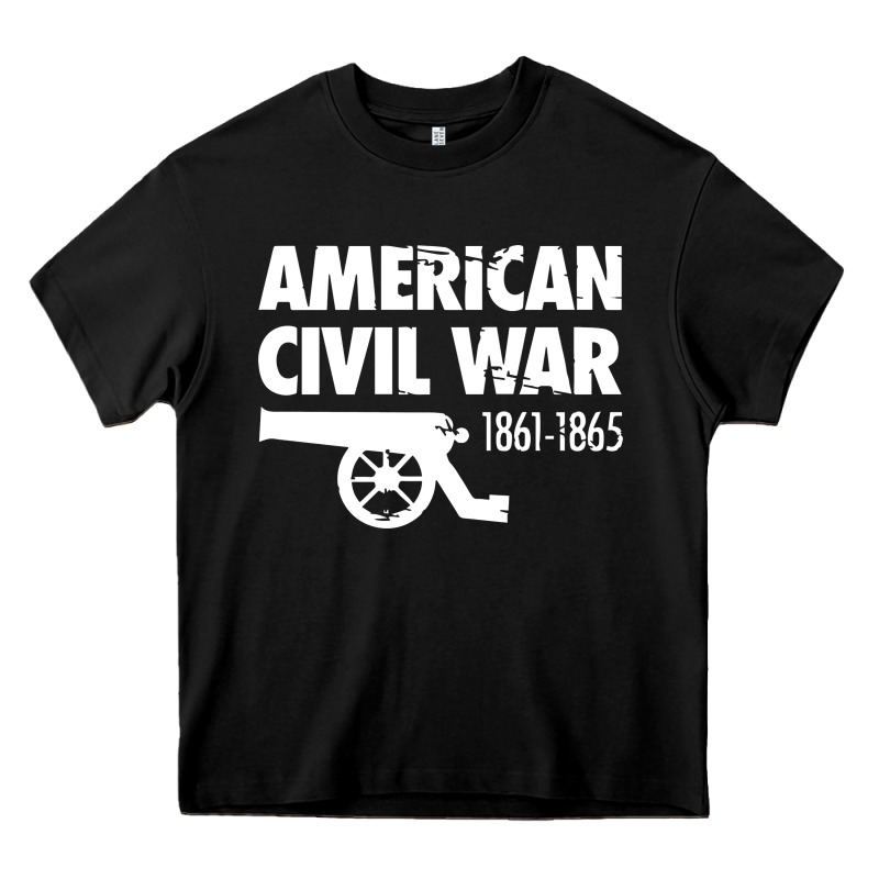 American Civil War Reenactor Historical Heavy Core Tee by linhVisuals | Teevron