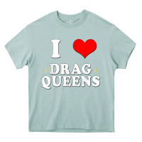 Arona i love drag queens  i heart drag queens t shirt Heavy Core Tee - linhVisuals