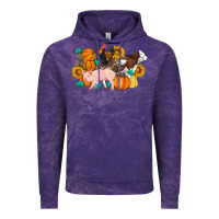 Cloud Purple Farm Life Fall Pig Cow Rooster Vintage Hoodie - Artiststas