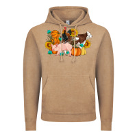 Vintage Coffee Farm Life Fall Pig Cow Rooster Vintage Hoodie - Artiststas