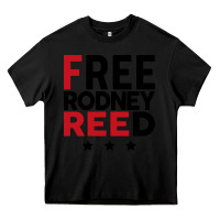 Black free rodney reed Heavy Core Tee - linhVisuals