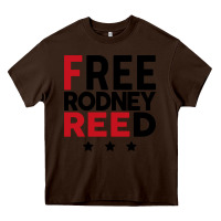Chocolate Brown free rodney reed Heavy Core Tee - linhVisuals