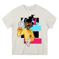 Cream powerline   black lives matter   powerline goofy movie Heavy Core Tee - linhVisuals