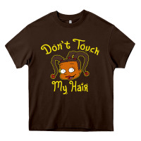 Chocolate Brown susie carmichael   dont touch my hair Heavy Core Tee - linhVisuals