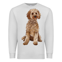 Dove Grey cockapoo Premium Sweatshirt - RanaPortraitStore