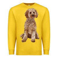Lemon cockapoo Premium Sweatshirt - RanaPortraitStore