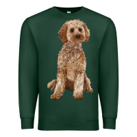 Sports Green cockapoo Premium Sweatshirt - RanaPortraitStore