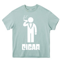 Arona cigar smoker Heavy Core Tee - linhVisuals