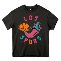 Asphalt Los Spurs Heavy Core Tee - linhVisuals