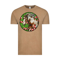 Vintage Coffee Horse Christmas Vintage Tee - LillyAllenDesigns