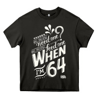 Asphalt lyrics by lennon and mccartney   when i'm 64 tank top Heavy Core Tee - linhVisuals