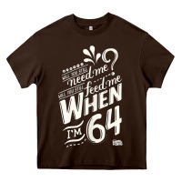 Chocolate Brown lyrics by lennon and mccartney   when i'm 64 tank top Heavy Core Tee - linhVisuals