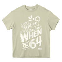 Mossy lyrics by lennon and mccartney   when i'm 64 tank top Heavy Core Tee - linhVisuals