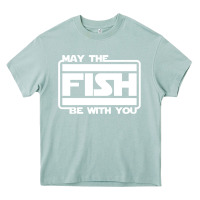 Arona May The Fish Be With You Fishing3 Heavy Core Tee - linhVisuals