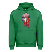 Emerald gobble face Urban Hoodie - RanaPortraitStore