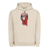 Pigment French Oak gobble face Urban Hoodie - RanaPortraitStore