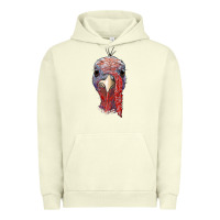 Pigment Pistachio gobble face Urban Hoodie - RanaPortraitStore