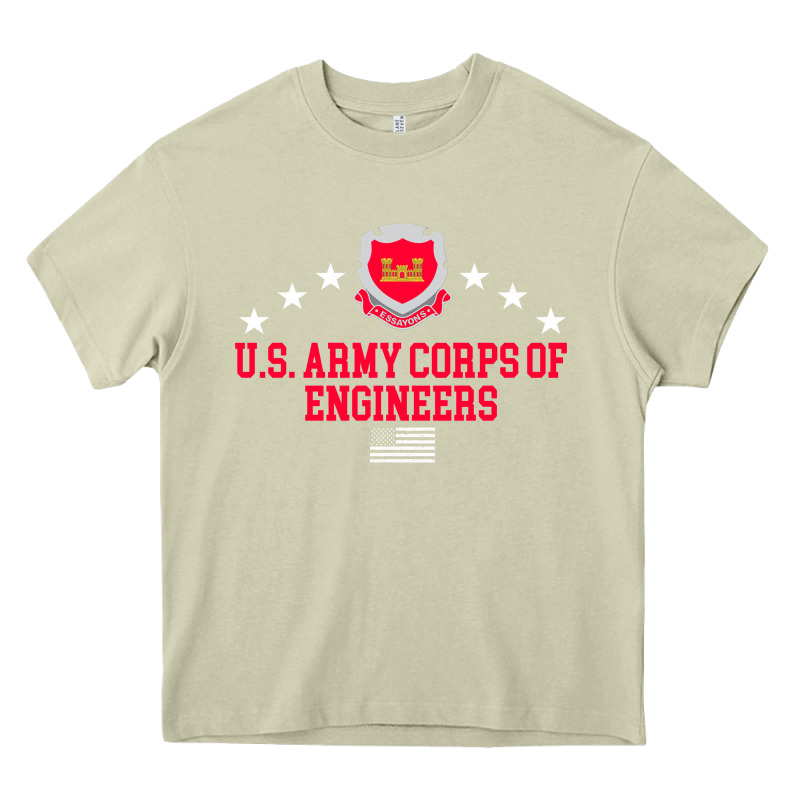 Us Army Corps Of Engineers (usace) Pullover Hoodie Heavy Core Tee by linhVisuals | Teevron