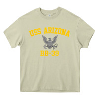Uss Arizona Bb 39 Battleship T Shirt Heavy Core Tee | Teevron