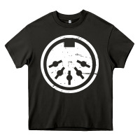 Asphalt distressed midi plug synthesizer Heavy Core Tee - linhVisuals