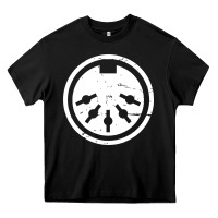 Distressed Midi Plug Synthesizer Heavy Core Tee | Teevron