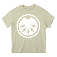 Mossy distressed midi plug synthesizer Heavy Core Tee - linhVisuals