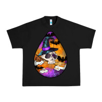 Black Hallowen Teardrop Urban Heavy Tee - LillyAllenDesigns