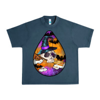 Midnight Navy Hallowen Teardrop Urban Heavy Tee - LillyAllenDesigns