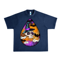 Navy Hallowen Teardrop Urban Heavy Tee - LillyAllenDesigns