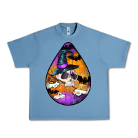 Pebble Blue Hallowen Teardrop Urban Heavy Tee - LillyAllenDesigns