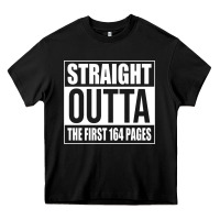 Straight Outta The First 164 Pages Heavy Core Tee | Teevron