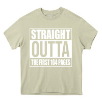 Mossy Straight Outta The First 164 Pages Heavy Core Tee - linhVisuals