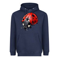 Navy ladybug Heavyweight Hoodie - Jasminsmagicworld