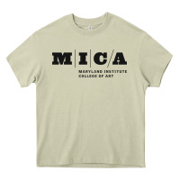 Mossy Maryland Institute College of Art Heavy Core Tee - linhVisuals