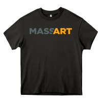 Asphalt Massachusetts College of Art and Design Heavy Core Tee - linhVisuals